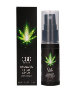 PHARMQUESTS CBD CANNABIS DELAY SPRAY 0.5 FL OZ 15 ML