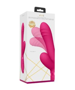 VIVE TANI FINGER MOTION WITH PULSE-WAVE VIBRATOR PINK