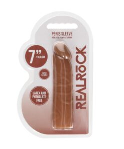 REALROCK PENIS SHEATH TAN 7 /17 CM