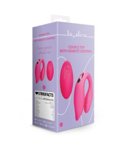 LOVELINE COUPLE TOY WITH REMOTE CONTROL WILD STRAWBERRY