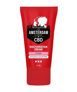 PHARMQUESTS ORIGINAL CBD FROM AMSTERDAM MASTURBATION CREAM FOR HER 2 FL OZ 50 ML