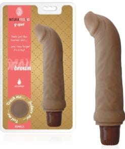 NATURAL FEELING G-SPOT BROWN VIBRATOR