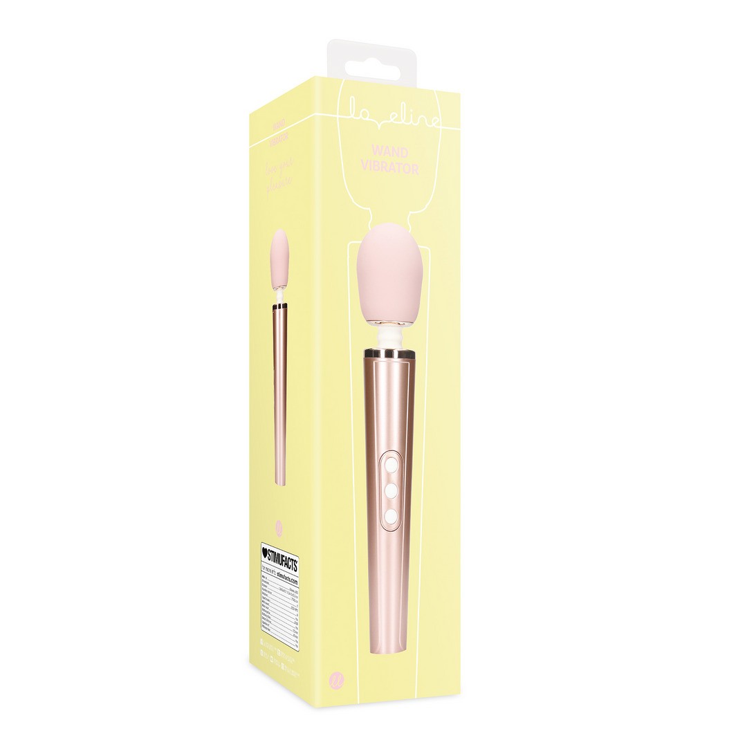 LOVELINE WAND VIBRATOR ROSE PINK