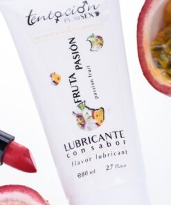PASSION FRUIT FLAVOURED LUBRICANT 80ML TENTACIÓN PLAY SEX