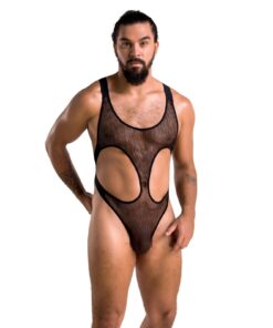 PASSION BODYSUIT LEON BLACK