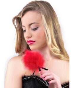 SECRET PLAY FEATHER TICKLER MARABU RED