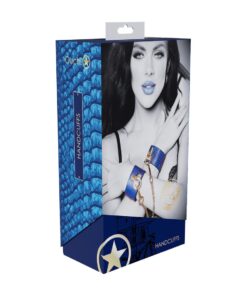 OUCH! FLORENCE COLLECTION HANDCUFFS BLUE