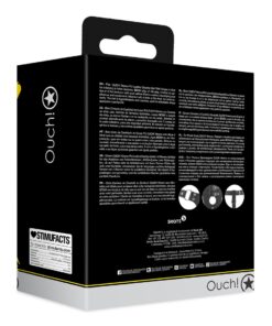 OUCH! XTREME PU LEATHER CHASTITY BELT WITH STRAP