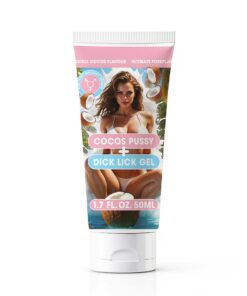 PHARMQUESTS PUSSY AND DICK LICK GEL COCOS 1.7 FL OZ / 50 ML