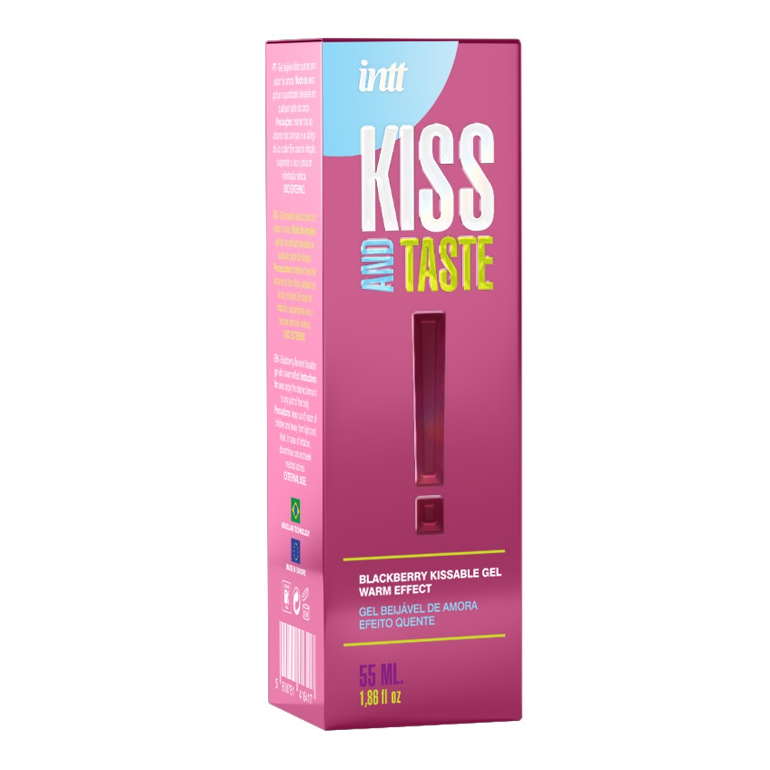 INTT KISSABLE GEL WITH WARM EFFECT BLACKBERRY AROMA 55ML