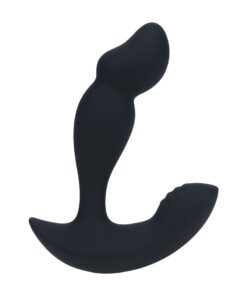 LEVELZ LIQUID SILICONE PROSTATE STIMULATOR WITH DUAL MOTOR AND REMOTE CONTROL BLACK