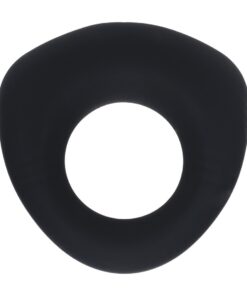 LEVELZ SEALED LIQUID SILICONE VIBRATING COCKRING BLACK