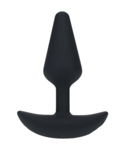 LEVELZ CLASSIC VIBRATING SILICONE ANAL PLUG S BLACK