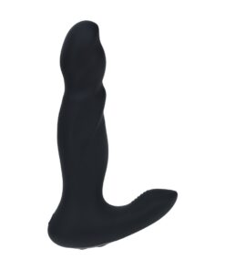 LEVELZ VIBRATING AND THRUSTING SILICONE PROSTATE MASSAGER BLACK