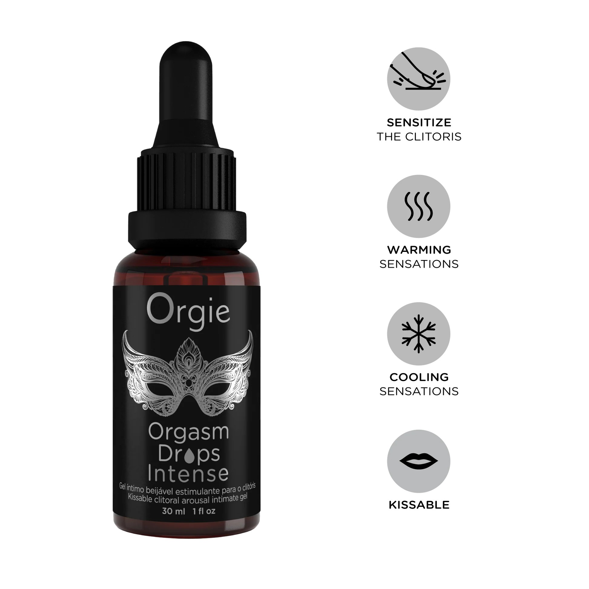 ORGIE ORGASMIC BULLET CLITORAL STIMULATION KIT 30ML
