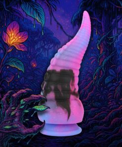 OUCH! DEEP RISER SILICONE DILDO PURPLE