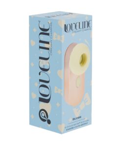 LOVELINE BUDSIE SHAPED AIRTAP VIBRATOR YELLOW