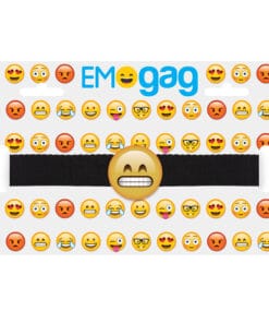 GRINNING EMOGAG BALL GAG