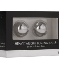 OUCH! BEN WA HEAVY WEIGHT SILVER BALLS