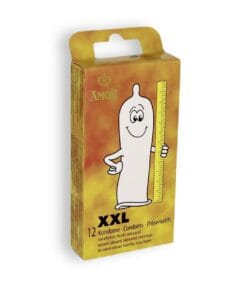 XXL CONDOMS 12 UNITS