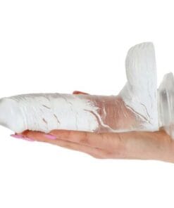 REAL RAPTURE EARTH FLAVOUR DILDO 7.5'' CLEAR