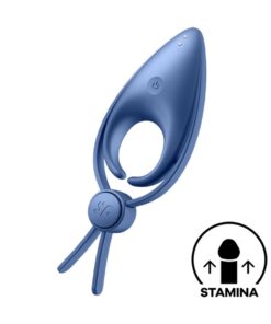 SATISFYER SNIPER VIBRATING RING BLUE