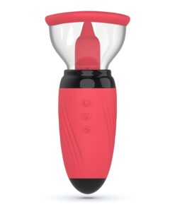 CRUSHIOUS SCARLET VULVA PUMP RECHARGEABLE STIMULATOR