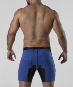 LOCKER GEAR 5 POCKET CHAP SHORT BLUE