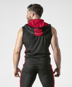 LOCKER GEAR HOODY VEST RED