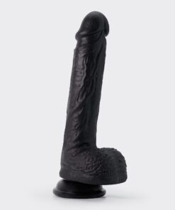 CRUSHIOUS INVIKTUS 8 LIQUID SILICONE DILDO BLACK