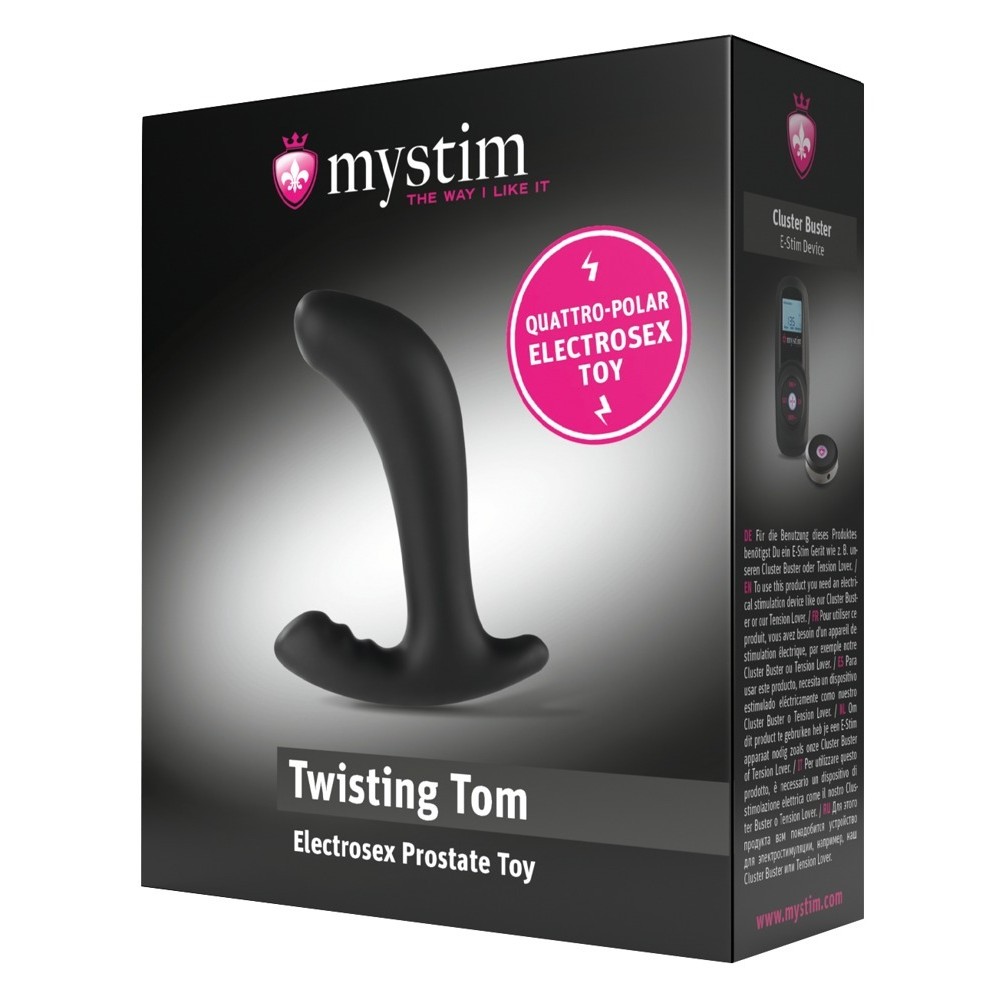 MYSTIM TWISTING TOM E-STIM PROSTATE STIMULATOR