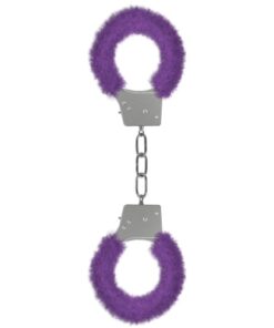 BEGINNER'S FURRY HANDCUFFS PURPLE