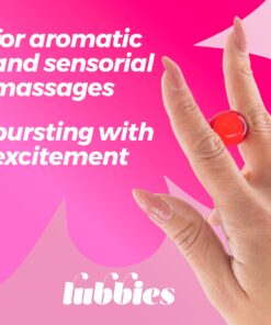 CRUSHIOUS LUBBIES KISSABLE OIL BALLS STRAWBERRY & CHAMPAGNE