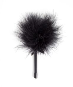 SECRET PLAY BLACK FEATHER DUSTER