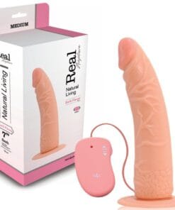 REAL RAPTURE EARTH FLAVOUR REALISTIC VIBRATOR 7'' WHITE