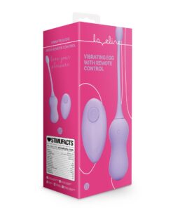 LOVELINE VIBRATING EGG WITH REMOTE CONTROL VIOLET HARMONY